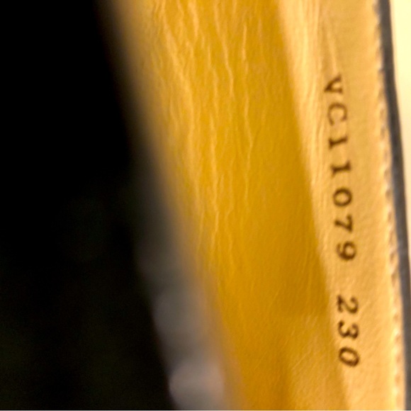 Heeled Loafer (RARE) Tedi Hualun Black size 6 - Picture 11 of 13